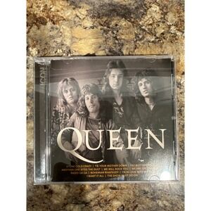 Queen Icon CD Album Featuring Stone Cold Crazy We Will Rock You Bohemian Rhapsod